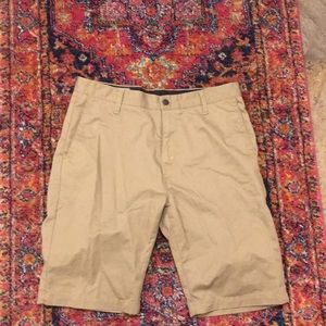 Khaki volcom shorts